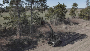 VIRNIG X30 desbrozadora rotativa para excavadora