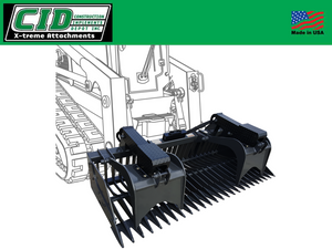 CID X-treme Duty Rock Grapple for Skid Steers