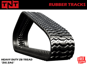 TNT4508655HDZB TNT 450x86x55 Heavy Duty ZB Pattern Rubber tracks