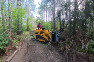 BaumaLight MS530M drum mulcher for Mini Loaders