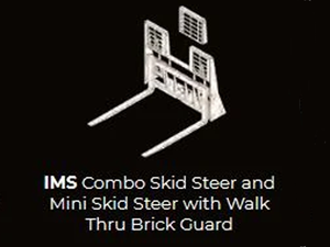 PREMIER Duo-Tach Combo Pallet Forks for skid steers & mini loaders