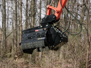 WERK-BRAU Brushhound 30EX Series flail shredder for 8000 to 13000 Lbs. excavators