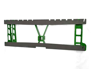 CURTIS / ARTILLIAN modular pallet forks, 3000 lbs. frame