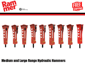 Martillos hidráulicos para excavadora ALLIED RAMMER serie Excellence