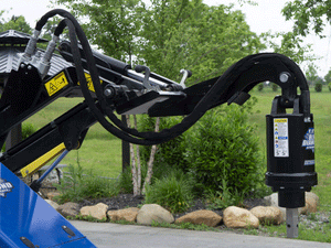BLUE DIAMOND MINI AUGER DRIVE for mini loaders
