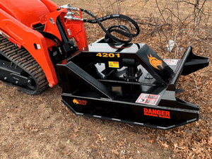 BRUSH WOLF Brush Cutter for Mini Loader