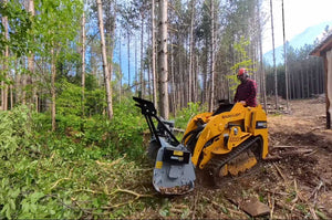 BaumaLight MS530M drum mulcher for Mini Loaders