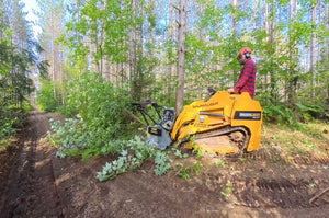 BaumaLight MS530M drum mulcher for Mini Loaders