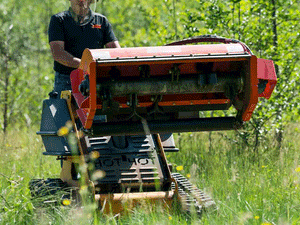 ETERRA Sidewinder V2 Mini Skid Steer Flail Mulcher