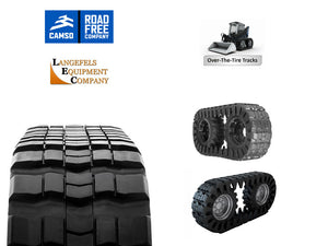 MICHELIN CAMSO over the tire rubber tracks for skid steers
