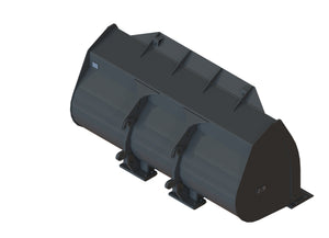 PALADIN class 200 general purpose curved bucket for backhoes