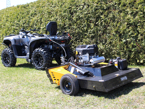 Bercomac 44" Rough Trail Cutter - Electric lift for UTV and ATV's