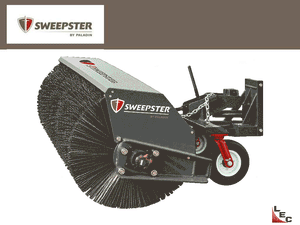 PALADIN / SWEEPSTER Backhoe Loader Angle Sweeper