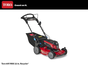 60V MAX* 22 in. Recycler® Personal Pace® Auto-Drive