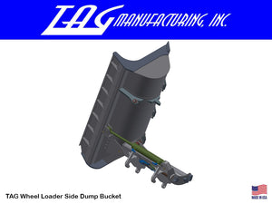 Cucharones de reciclaje de basura TAG para cargadores de ruedas