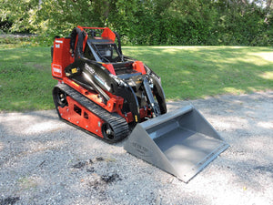 BERLON Extended Lip Low Profile Bucket for Mini Loaders
