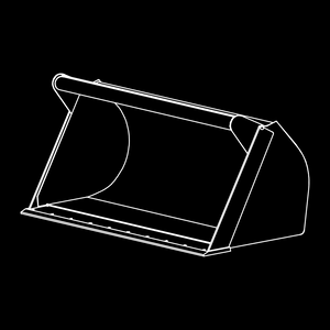 WAIN ROY General Purpose Buckets for Wheel Loader, Class 1 (0.75 - 1.50 cu. yd.)