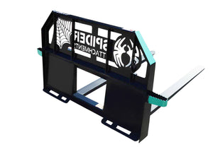 Horquillas para paletas con marco de servicio extremo SPIDER para minicargadora