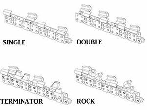 VIRNIG TRN trencher for skid steer loader