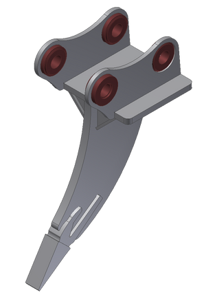 TAG Quick Coupler single shank ripper for excavator