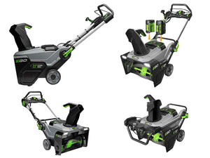 Quitanieves EGO Power Plus de 21" con potencia máxima y hoja de goma