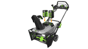 Quitanieves EGO Power Plus de 21" con potencia máxima y hoja de goma