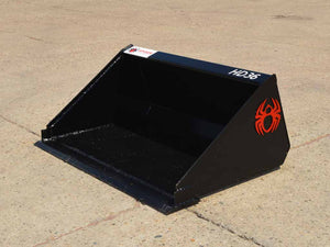 SPIDER heavy duty mini loader low profile buckets