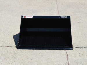 SPIDER heavy duty mini loader low profile buckets