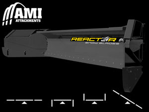 AMI REACTOR 4-N-1 borde de disparo Cuchilla empujadora con kit de manguera