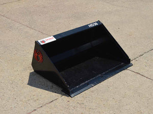 SPIDER heavy duty mini loader low profile buckets