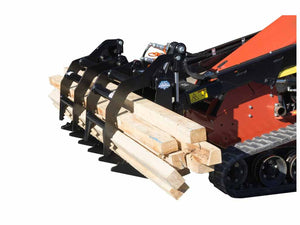 BLUE DIAMOND grapple rake for mini loader