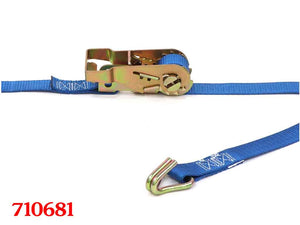 LIQUIDACIÓN - Correa de sujeción con trinquete de alta resistencia de 1 pulgada x 6 pies