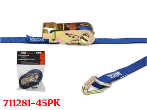 LIQUIDACIÓN - Correa de sujeción con trinquete de alta resistencia de 1 pulgada x 6 pies