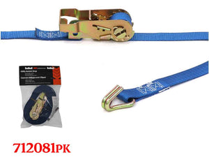 LIQUIDACIÓN - Correa de sujeción con trinquete de alta resistencia de 1 pulgada x 6 pies