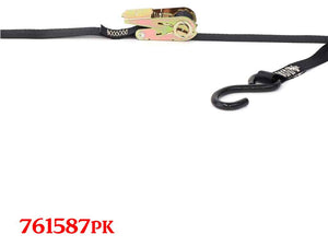 LIQUIDACIÓN - Correa de sujeción con trinquete de alta resistencia de 1 pulgada x 6 pies