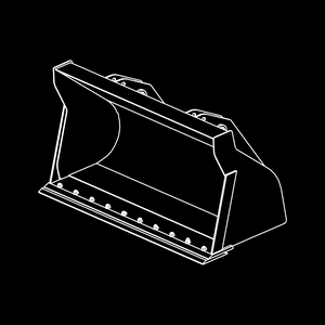 WAIN ROY General Purpose Buckets for Wheel Loader, Class 1 (0.75 - 1.50 cu. yd.)