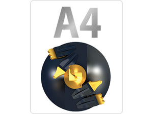 Brocas para roca y de uso general DIGGA de 4' de largo