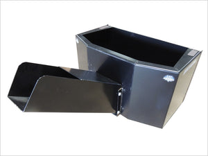 BLUE DIAMOND DISPENSING BUCKET FOR SKID STEER
