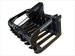 BLUE DIAMOND GRAPPLES FOR MINI SKID STEERS, 38" ROOT GRAPPLE