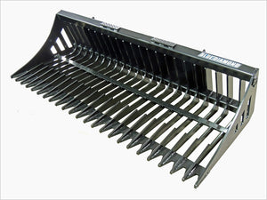BLUE DIAMOND rock bucket for skid steer loader