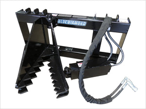 BLUE DIAMOND TREE PULLER FOR SKID STEER, HEAVY DUTY