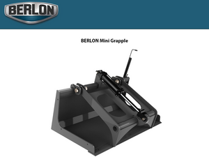 BERLON Mini Grapple for mini loaders