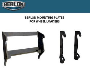 BERLON Placas de montaje para cargadoras de ruedas
