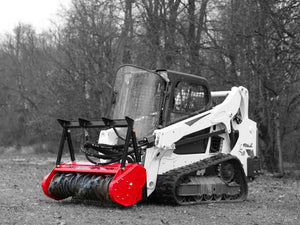 FECON Bullhog Drum Mulcher for Standard Flow Skid Steer