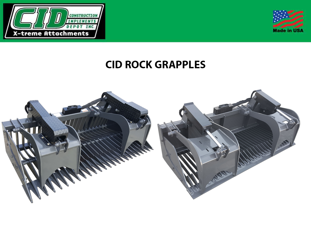 CID Rock Grapples for Tractors