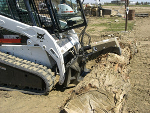 OMNI ATTACHMENTS The Beak concrete grapple for skid steer loaders