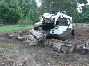 OMNI ATTACHMENTS The Beak concrete grapple for skid steer loaders