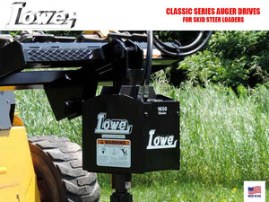 BERLON LOWE Classic Series Auger Drive for skid steer loaders