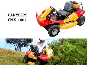 Canycom CMX 1402 ride on brush cutter