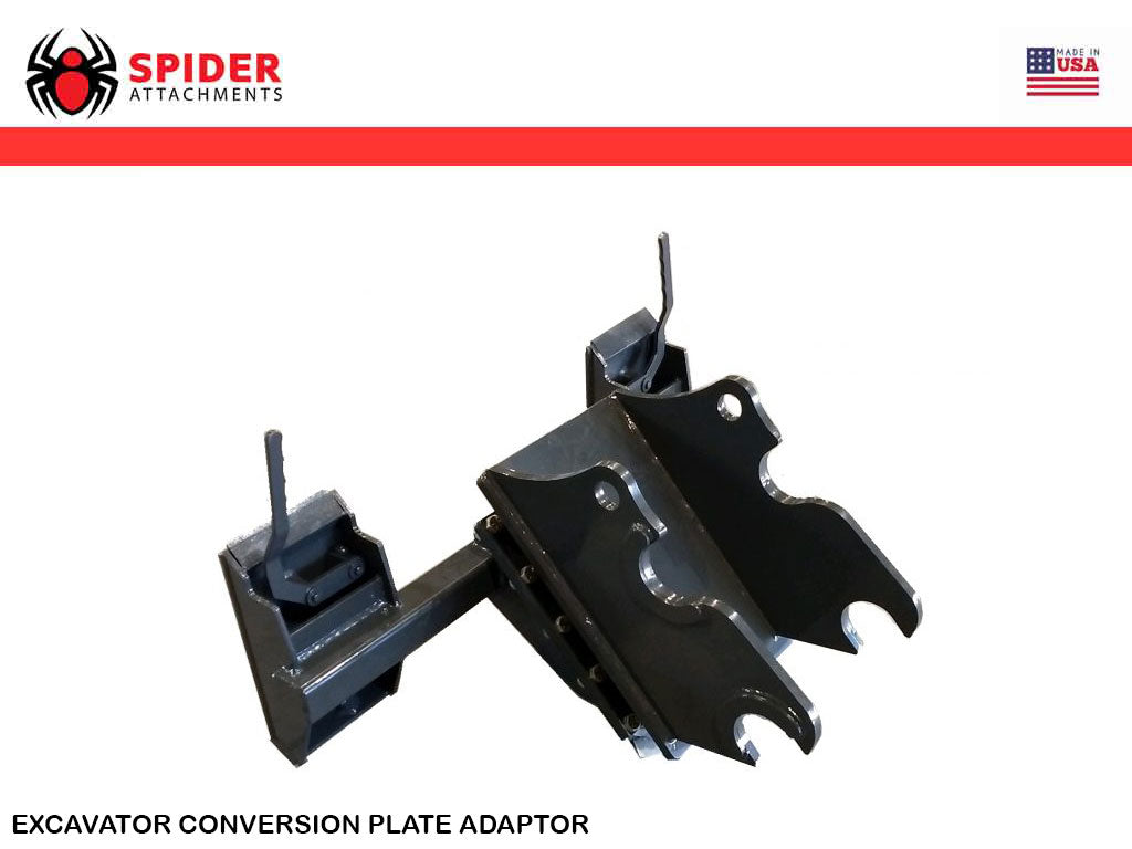 SPIDER EXCAVATOR TO SKID STEER CONVERSION ADAPTER